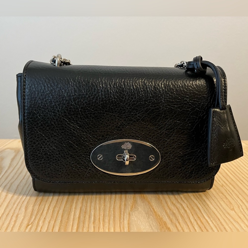 Mulberry Black Lily in High Shine Leather